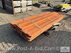 Heavy Duty Pallet Racking Crossbeams, Approx.19 At 8' Long.
