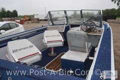 1989 Northwoods 16' Boat- No Motor, Has Minnkota 40 Lb Thrust Bow Mount Tro
