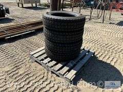 4-Hankook 225/70 R19.5 Tires, DH07.
