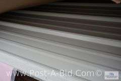 Classic Rib 36 29Ga GR80 CF45 White Sheet Metal, Approx. 10 Pieces At 10' L