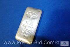 10 oz. Bar Of .999 Fine Silver.