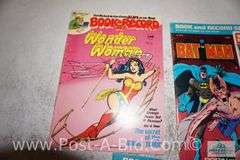 3-Vintage Comic Book And Record Sets, 1-1975 Superman "Alien Creatures" PR-