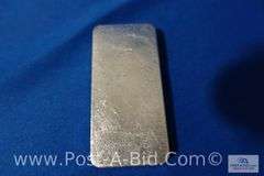 10 oz. Bar Of .999 Fine Silver.