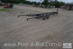 2010 Triton Pontoon Trailer, With Spare Tire, Lifetime License #ABBK980, Tr