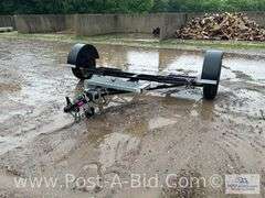 American Car Dolly With Ramps, Straps, Electric Brakes, 205/75 R14, Tires,