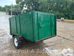 Shop Built 4' x 8' Trailer, 3' Sides, Lights, 1 7/8" Ball, Lifetime License
