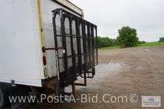 2008 International CF500 VT 275 16' Box Truck With 10' Fold-Up Ramp, Diesel