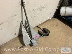 2-Large Boat Anchors.