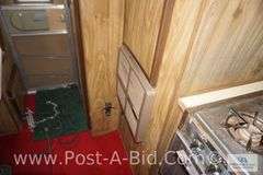 Leer Slide in Pick Up Camper, 1977, 8 1/2' Has AC, Stove, Furnace, Bathroom