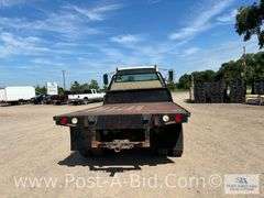 2001 GMC C6500 Flatbed Truck, With 8.1 L Gas Motor, Automatic, 11' Flatbed,