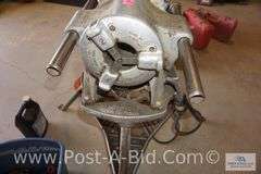 Ridgid 300 Power Threading Machine, With Blue Tote, With Cutters, Dyes And
