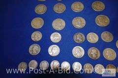 10-Silver Dollars Years 1879-1927, 10-Silver Half Dollars Years 1903-1963,
