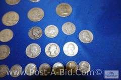 10-Silver Dollars Years 1879-1927, 10-Silver Half Dollars Years 1903-1963,