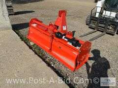 AGT 6' 3 Point Tiller, Owner Stated, "Approx. 1 Hour On Unit," Selling As F