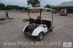 2016 EZ-Go Gas Golf Cart With Canopy, Golf Bag Holders, Kawasaki Gas Motor,