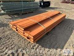 Heavy Duty Pallet Racking Crossbeams, Approx.19 At 8' Long.