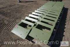 Heavy Duty Trailer Ramps, Used On Semi Drop Deck Trailer, Approx. 10' 4" Lo