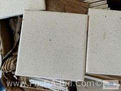 Pallet Of Ceramic Tile, 4" Square, Approx. 30 Boxes, All White.