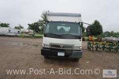 2008 International CF500 VT 275 16' Box Truck With 10' Fold-Up Ramp, Diesel