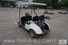 2016 EZ-Go Gas Golf Cart With Canopy, Golf Bag Holders, Kawasaki Gas Motor,