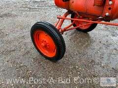 Restored Allis Chalmers B Tractor With Crank Start, PTO. Runs And Drives.