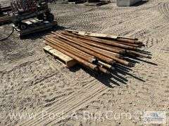 Pallet Of Approx. 40-6' Drill Rods.