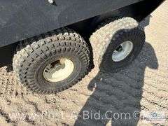 Tandem Trailer Cart With Removable Bus Seat.