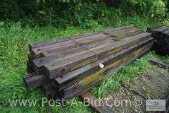 Bundle Of Wood 10' Cross Arms, Approx. 25 Each.