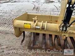 LandPride Box Scraper, HRL3572, Hydraulic Operated Scarifier Teeth, 3 Point