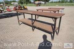 Metal Works Table, 9' x 28".