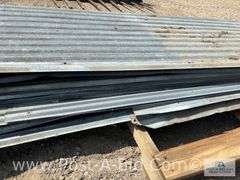 Lot Of 12' Used Galvanized Steel.