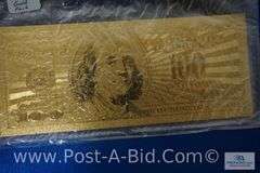 6 Envelopes Of 1.76 Grams Of Gold Foil In Each Envelope.
