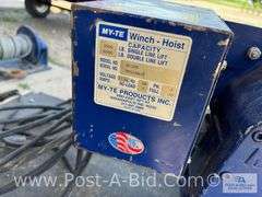 MY-TE Winch Hoist, 110 Plug In.