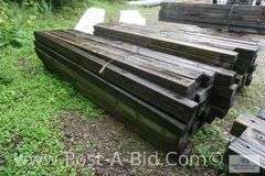 Bundle Of Wood 10' Cross Arms, Approx. 25 Each.