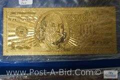 6 Envelopes Of 1.76 Grams Of Gold Foil In Each Envelope.