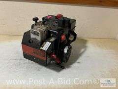 8 HP Tecumseh Electric Start Motor, Owner Stated, "Runs."
