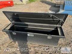 Black Truck Tool Box 5' Long By Tractor Supply, No Key.