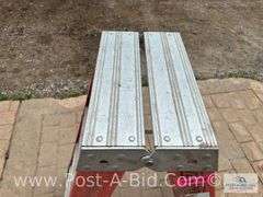 Warner 4' Heavy Duty Double Step Ladder.