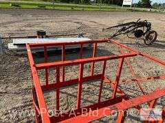 Barrel Rack, 5' x 68" x 34".