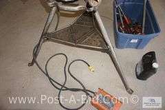Ridgid 300 Power Threading Machine, With Blue Tote, With Cutters, Dyes And