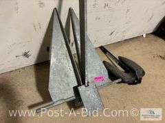 2-Large Boat Anchors.
