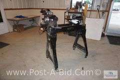 Harvey Turbo T-40 Wood Working Lathe,220 Volt. Includes Owners Manual, Works.