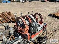 Pipe Fuser With Cutter And Heat Pad, Hand Hydraulic And 2 Sets Of Dies.