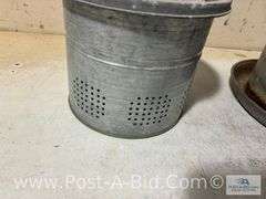 Minnow Bucket And Chicken Waterer.