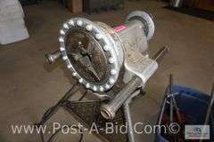 Ridgid 300 Power Threading Machine, With Blue Tote, With Cutters, Dyes And