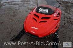 1998 Bombardier 500 Snowmobile, MN DNR CH5265, Owner Stated, "Needs Carb Wo