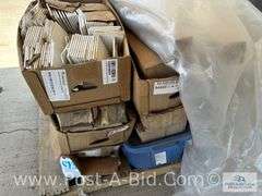 Pallet Of Ceramic Tile, 4" Square, Approx. 30 Boxes, All White.
