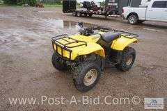 2004 Honda Recon 4x2 Fourwheeler, MN DNR 124RU, Runs And Drives. Tax And Ti