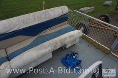 1973 Weeres 24' Pontoon, No Motor, Has Anchor, Rope, And Table, License # M