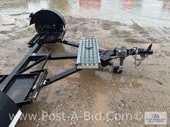 American Car Dolly With Ramps, Straps, Electric Brakes, 205/75 R14, Tires,
